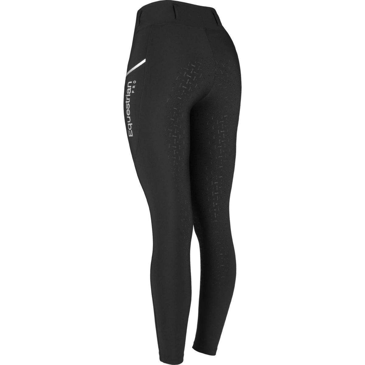 HORKA Reitleggings Perfection Schwarz/Silber