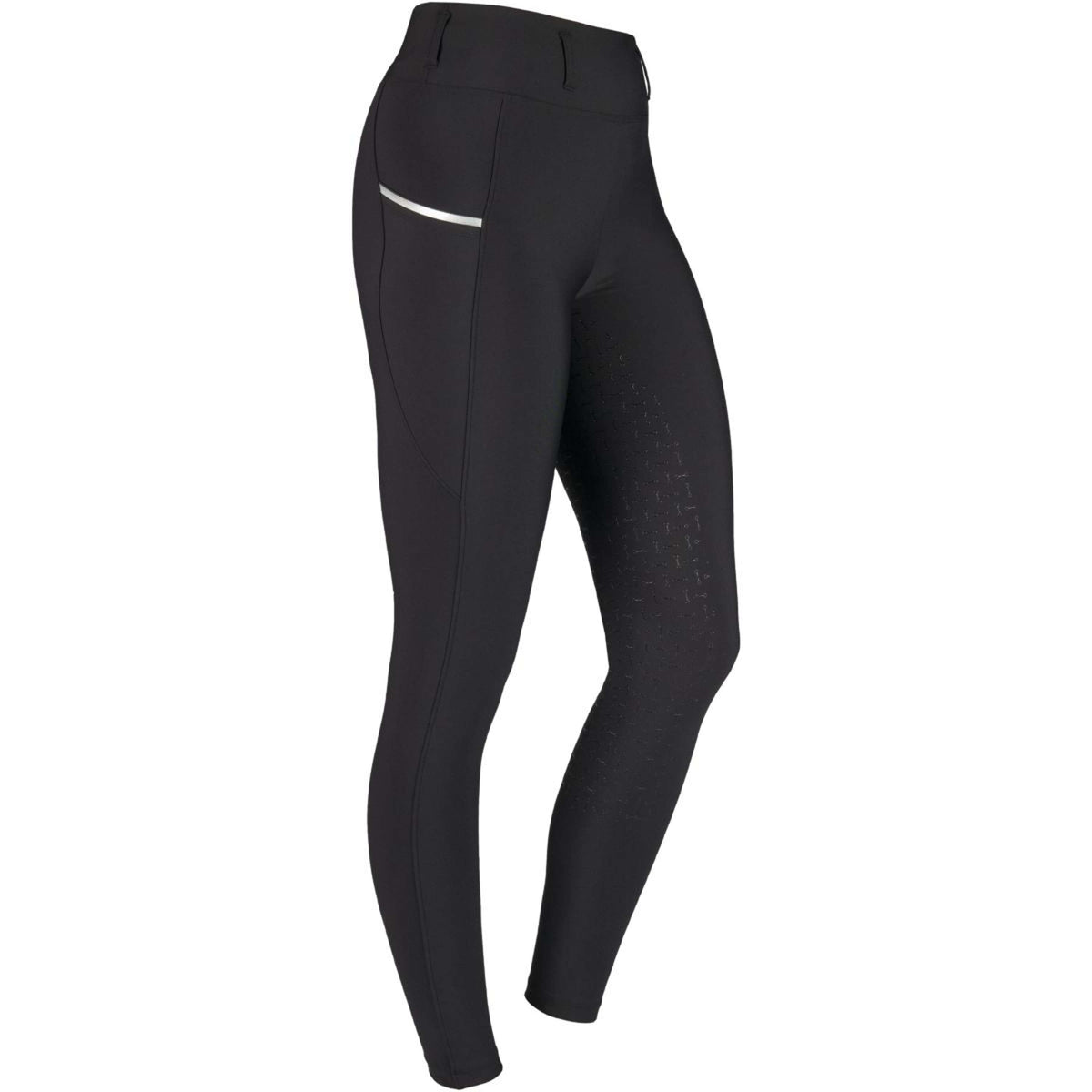 HORKA Reitleggings Perfection Schwarz/Silber