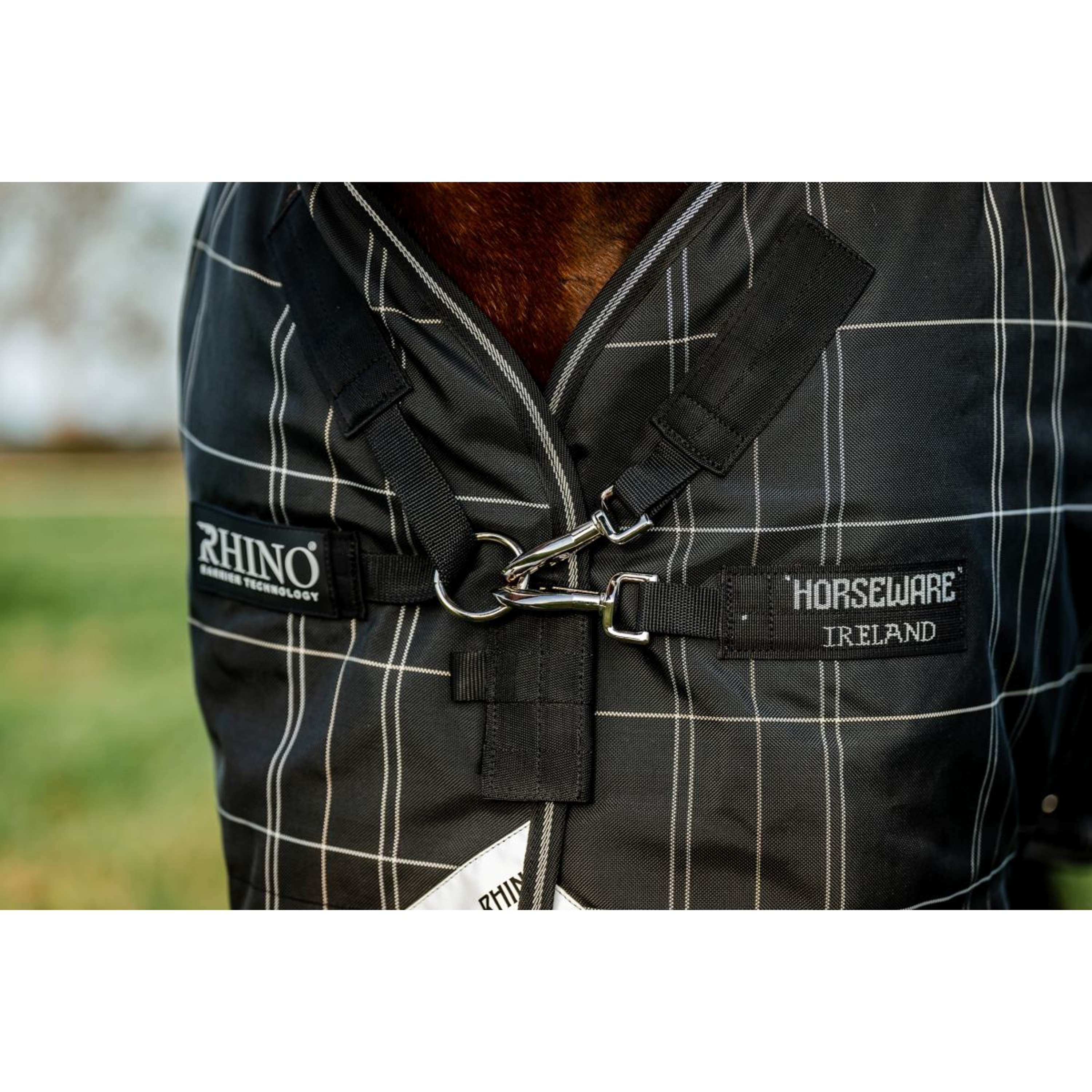 Rhino Plus Turnout Bundle 0g + 200g Black Check/Schwarz/Weiß