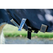 Rambo Turnout Rug 1680D Varilayer 450g Navy/Thunderstorm Grey/Silver