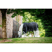 Rambo Turnout Rug 1680D Varilayer 450g Black/Thunderstorm Grey/Silver