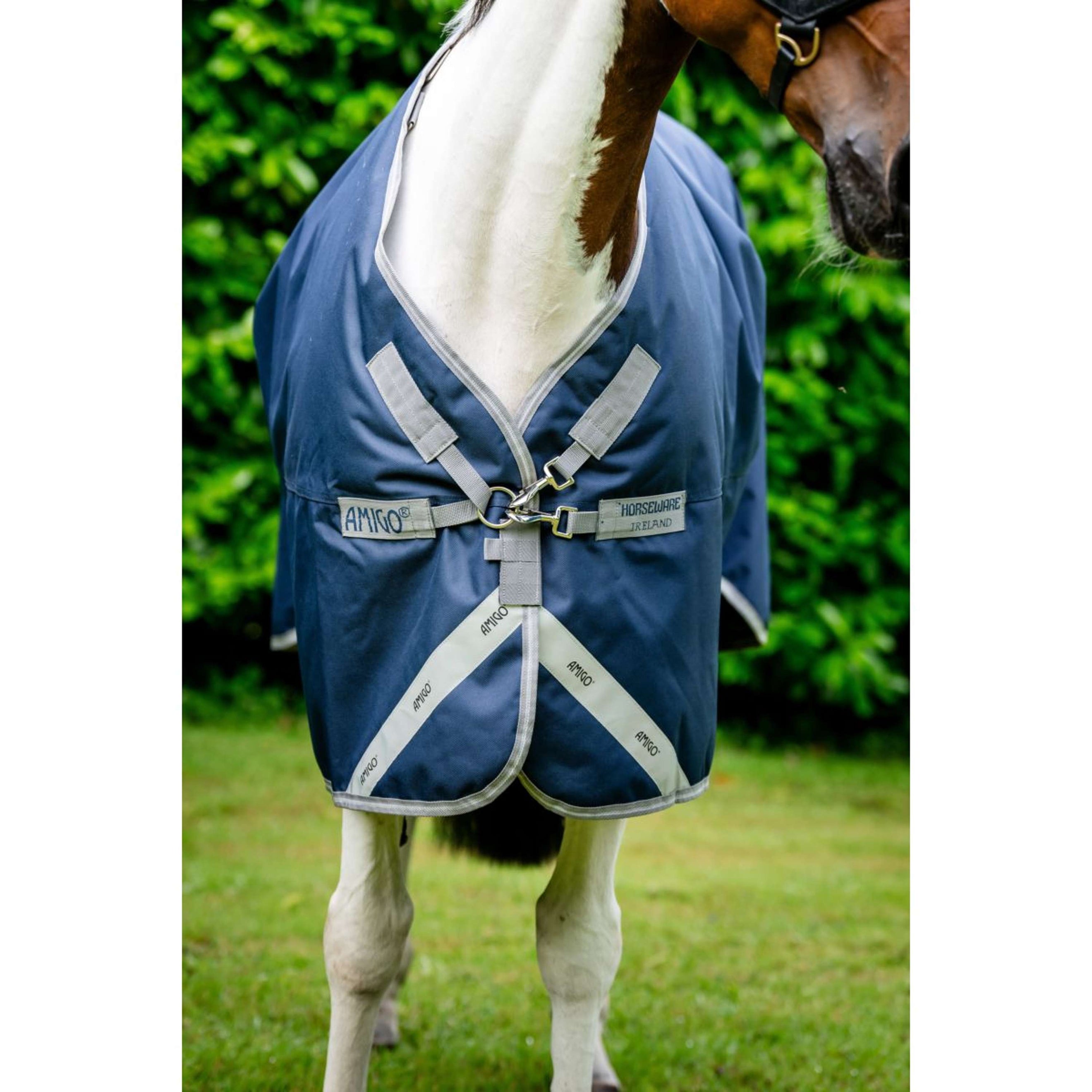 Amigo Turnout 1200D XL 150g Navy/Titanium Grey/Silver Amigo Turnout 1200D XL 150g Navy/Titanium Grey/Silver