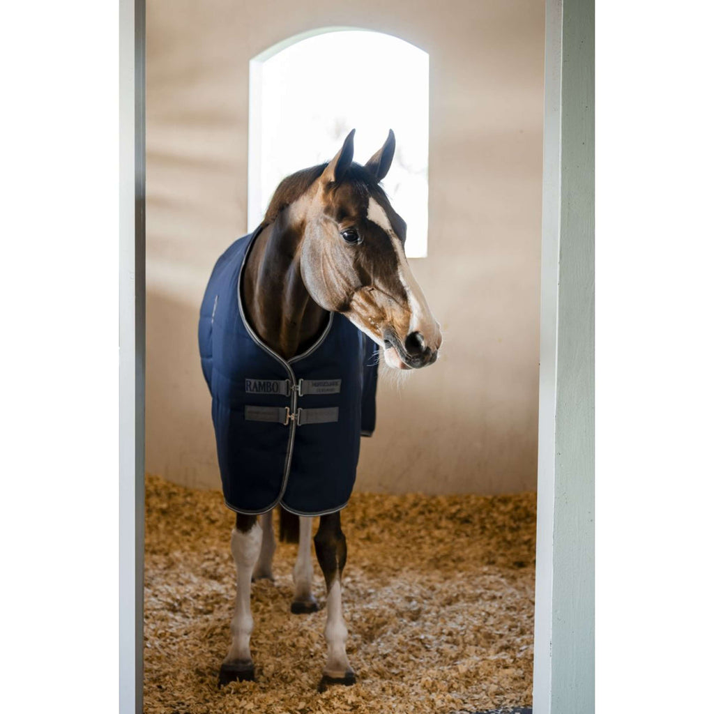 Rambo Stalldecke 200g Navy/Thunderstorm Grey/Silver