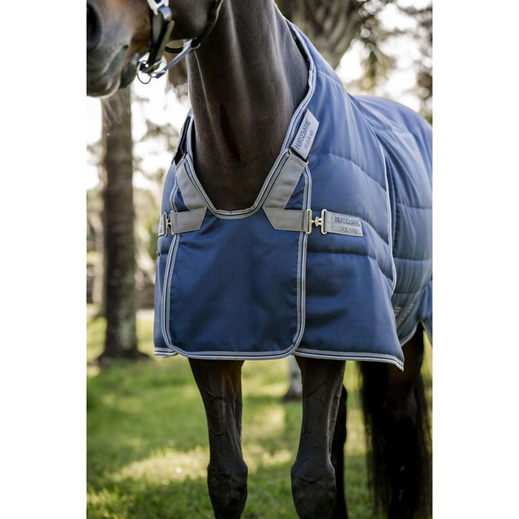 Rambo Optimo Stalldecke 400g Navy/Thunderstorm Grey/Silver