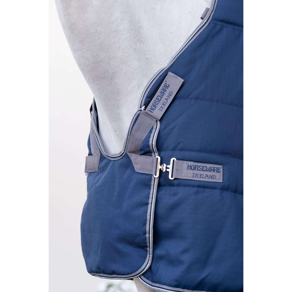 Rambo Optimo Stalldecke Plus 400g Navy/Thunderstorm Grey/Silver