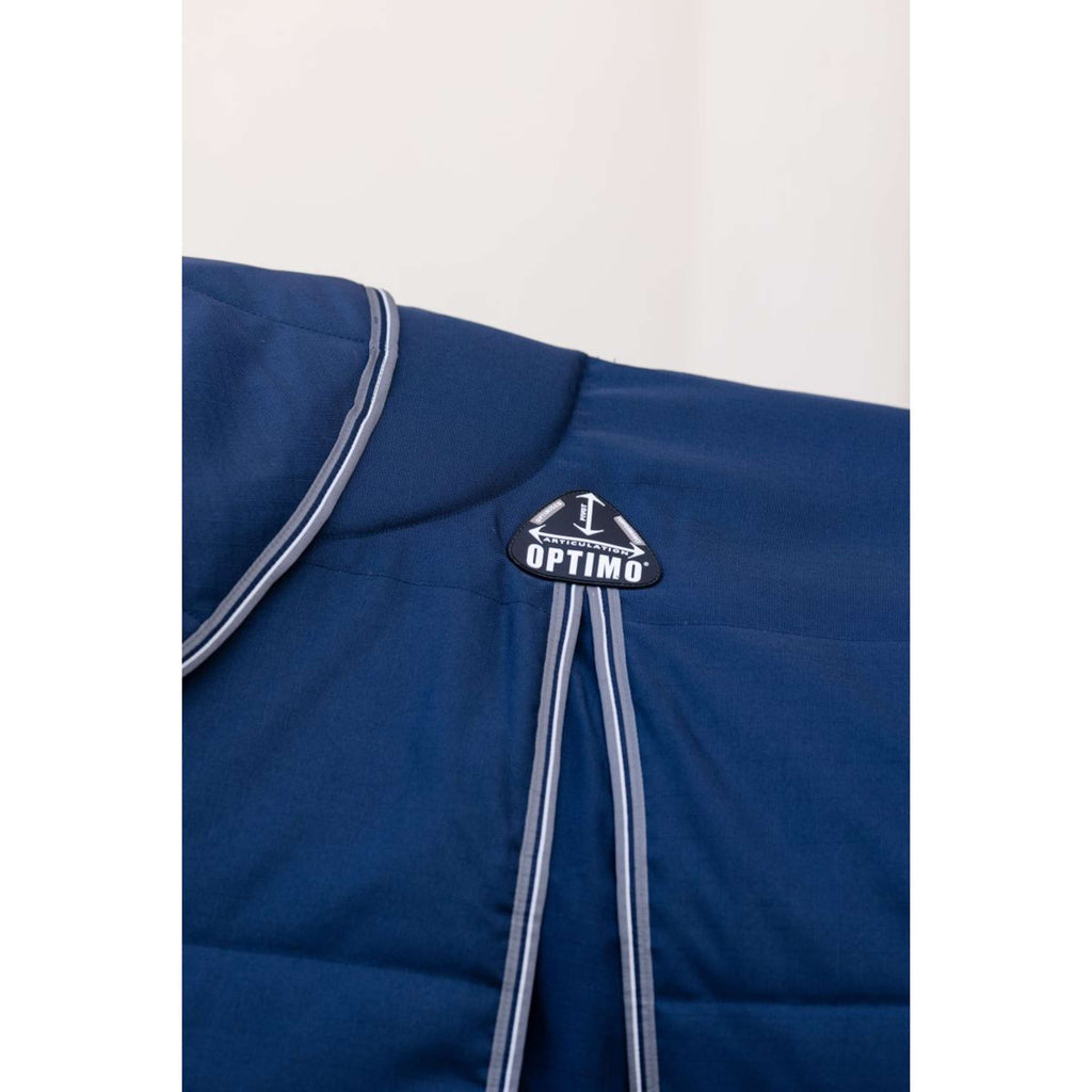 Rambo Optimo Stalldecke Plus 400g Navy/Thunderstorm Grey/Silver