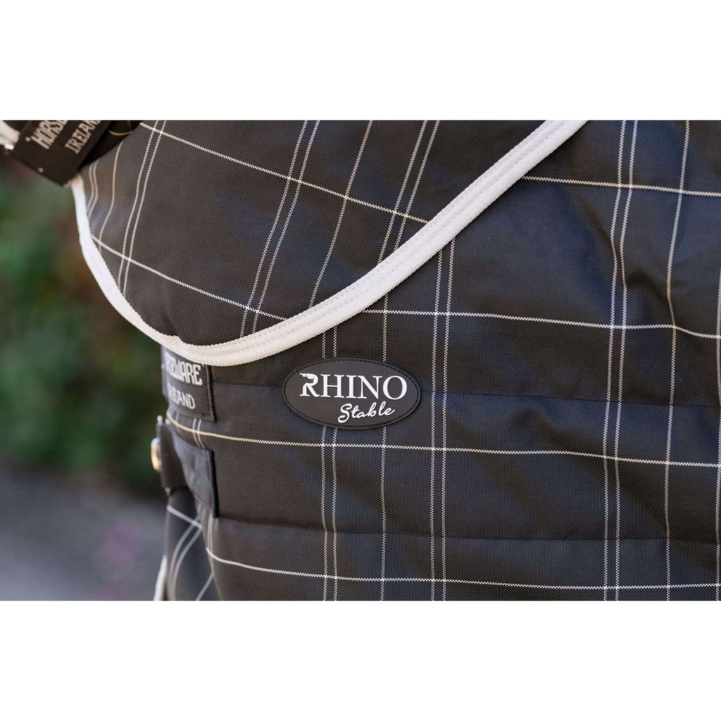 Rhino Halsstück Stable 100g Black/Grey/White Check/Gray