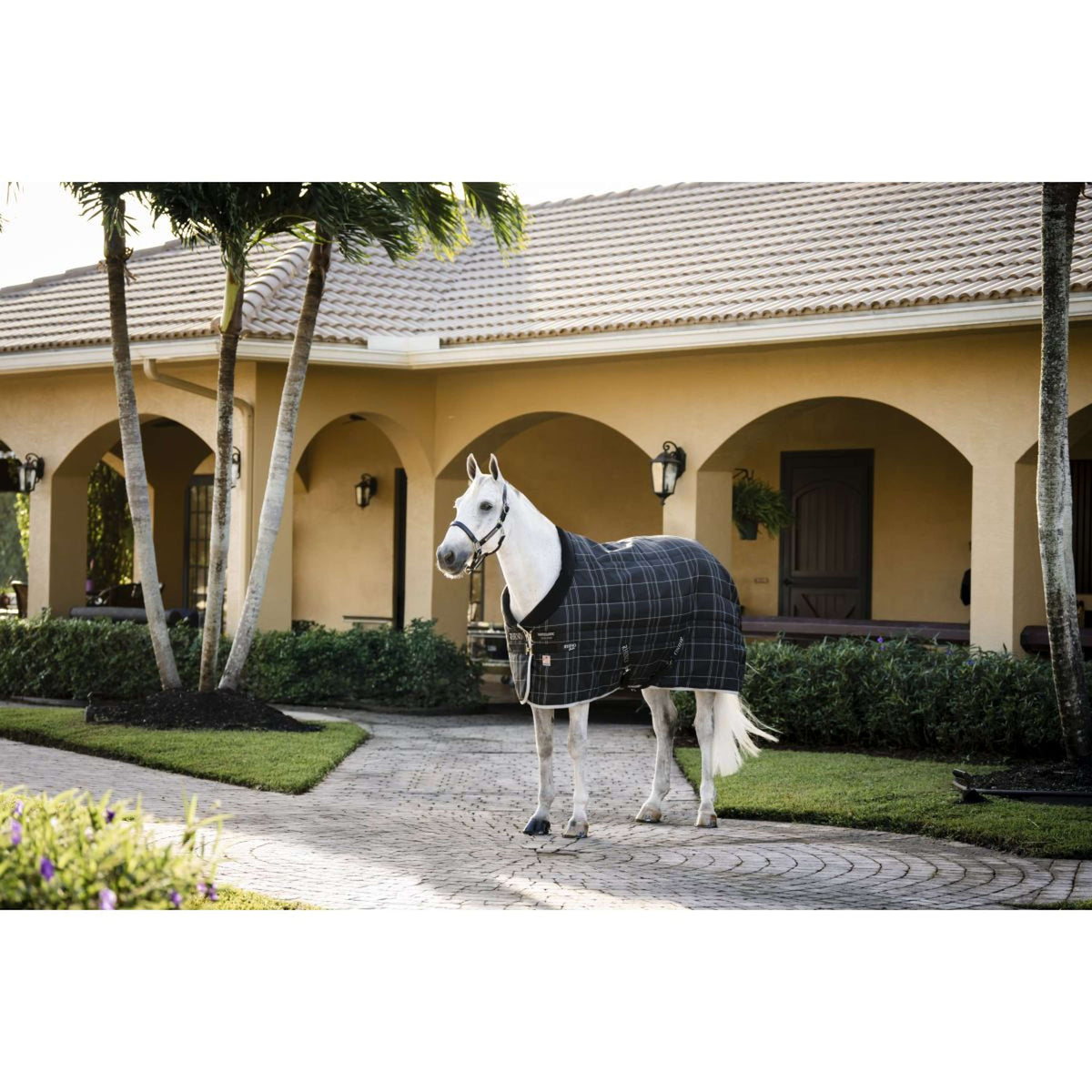 Rhino Stable 350g Varilayer Black/Grey/White Check/Gray