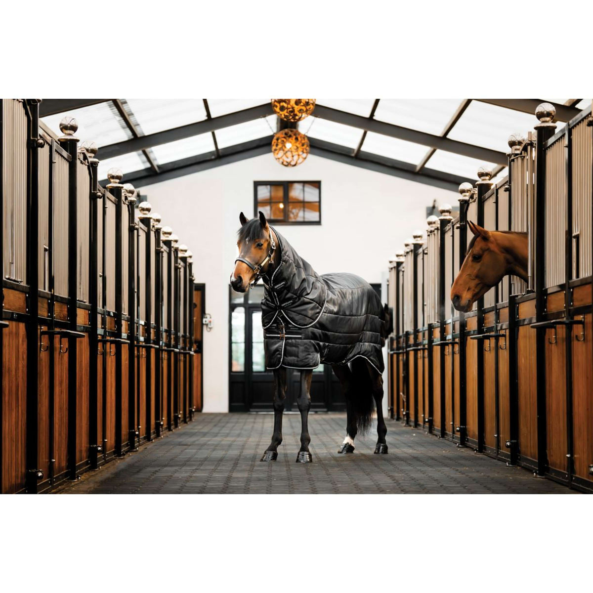 Horseware Easy-Layer Stable Plus Heavy 400g Schwarz/Schwarz