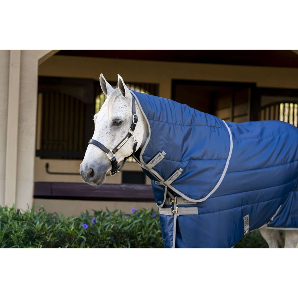 Amigo Halsstück Ripstip Insulator Stable 100g Navy/Titanium Grey