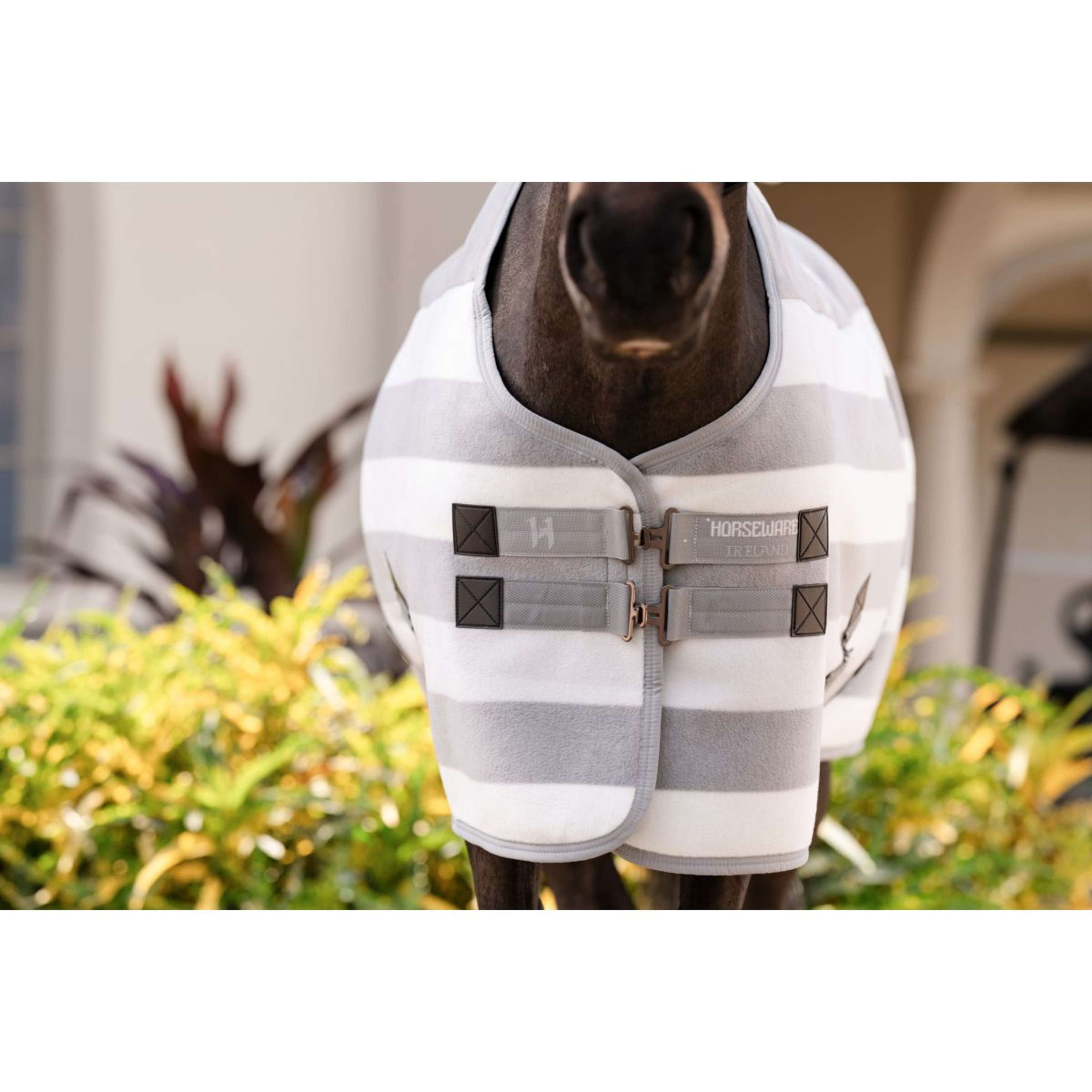 Horseware Fleece Cooler Newmarket Pony Witney Charcoal Horseware Fleece Cooler Newmarket Pony Witney Charcoal