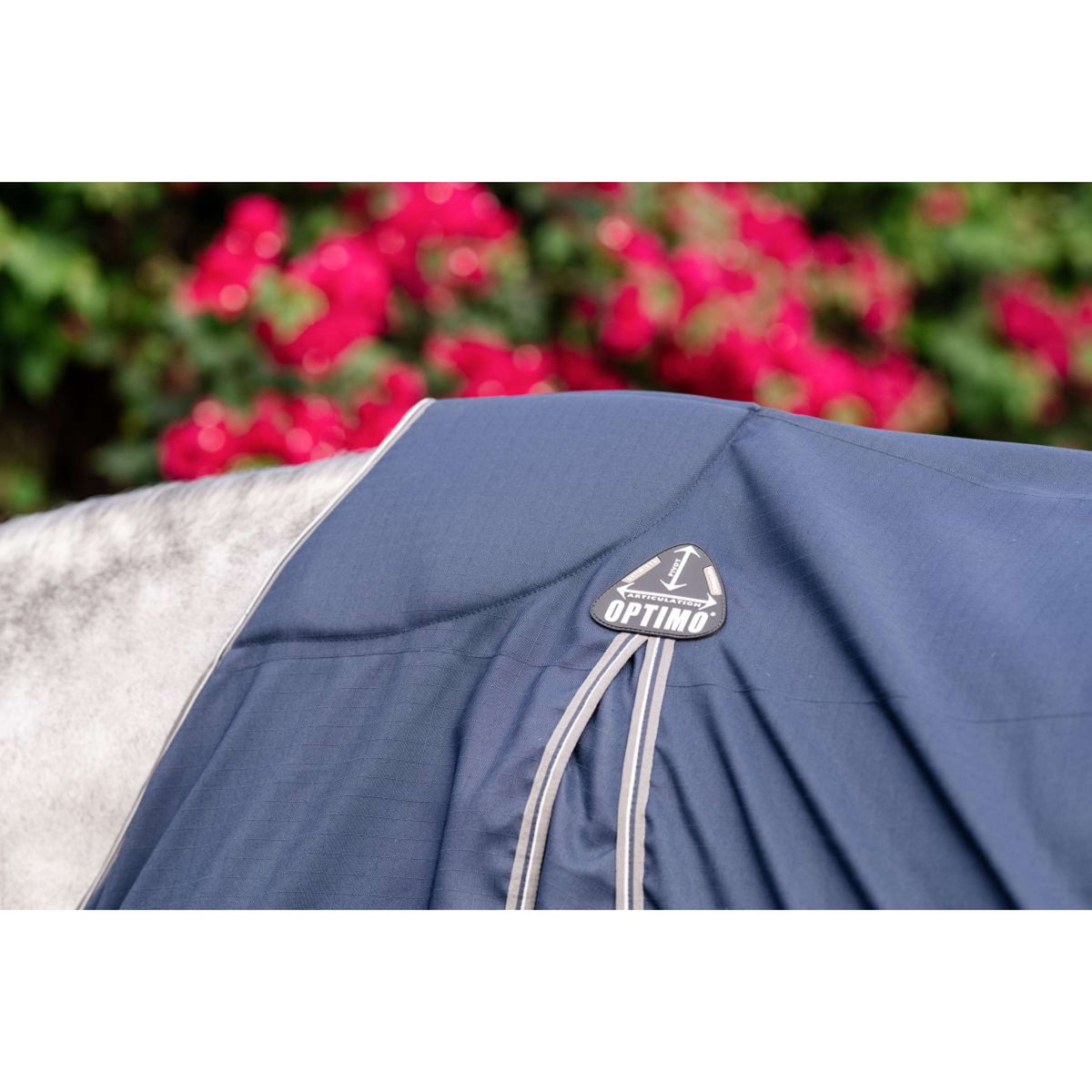 Rambo Optimo Stalldecke New Navy/Thunderstorm Grey/Silver