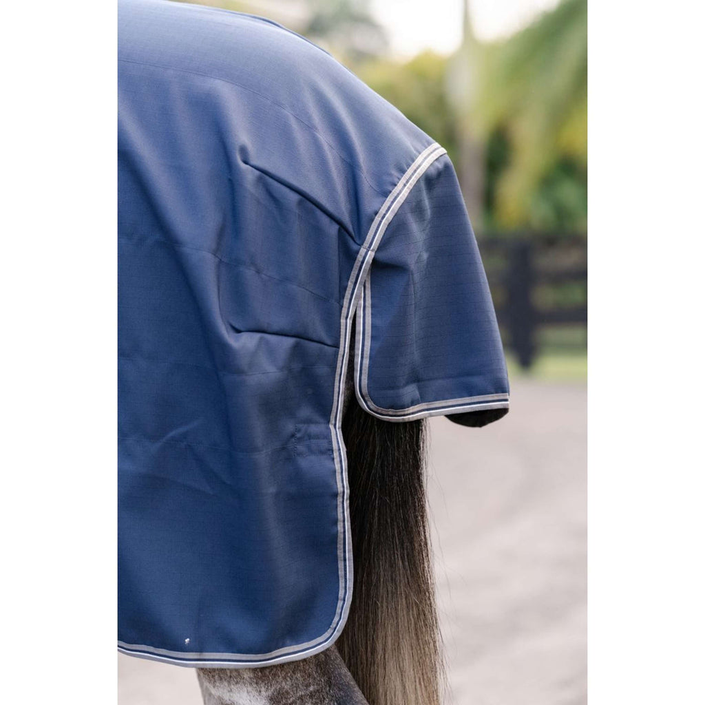 Rambo Optimo Stalldecke New Navy/Thunderstorm Grey/Silver