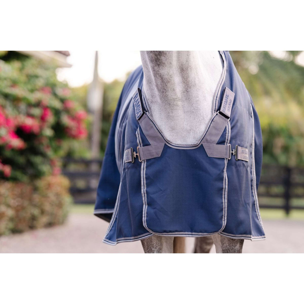 Rambo Optimo Stalldecke New Navy/Thunderstorm Grey/Silver
