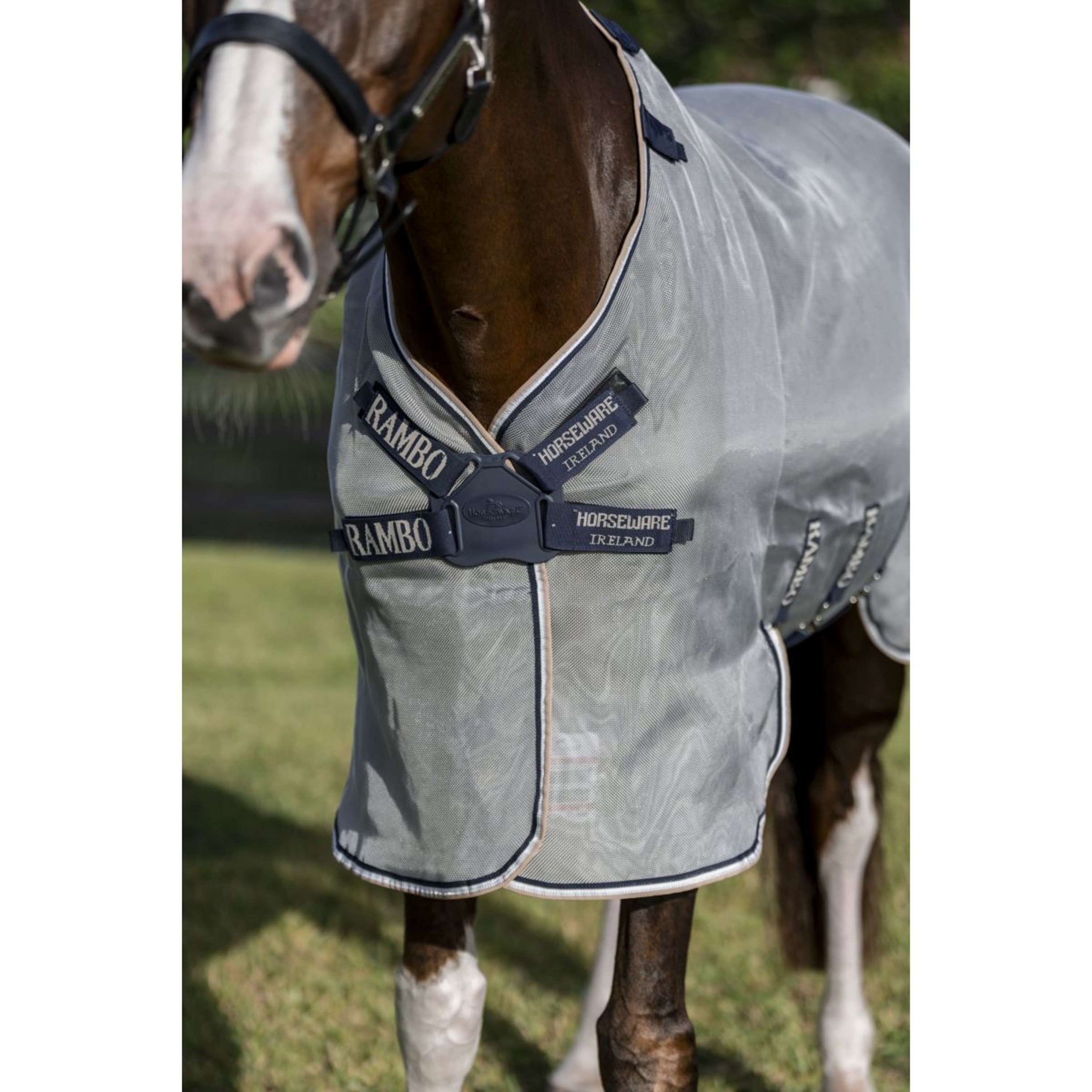 Rambo Protector Fieldsafe Plus Silber/Marineblau/Weiß/Beige