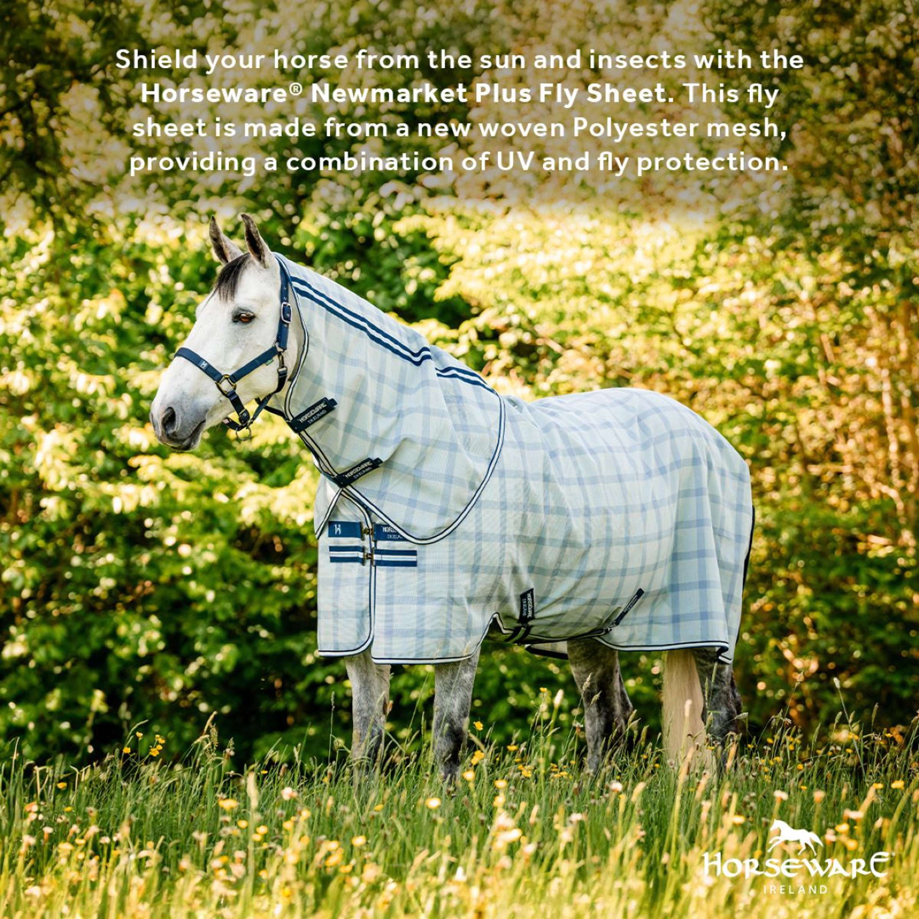 Horseware Fliegendecke Newmarket Pony Plus Witney Navy