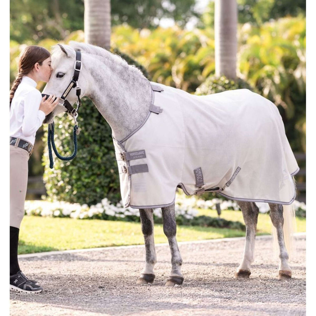 Amigo Bug Rug Pony Silber/Titangrau/Silber