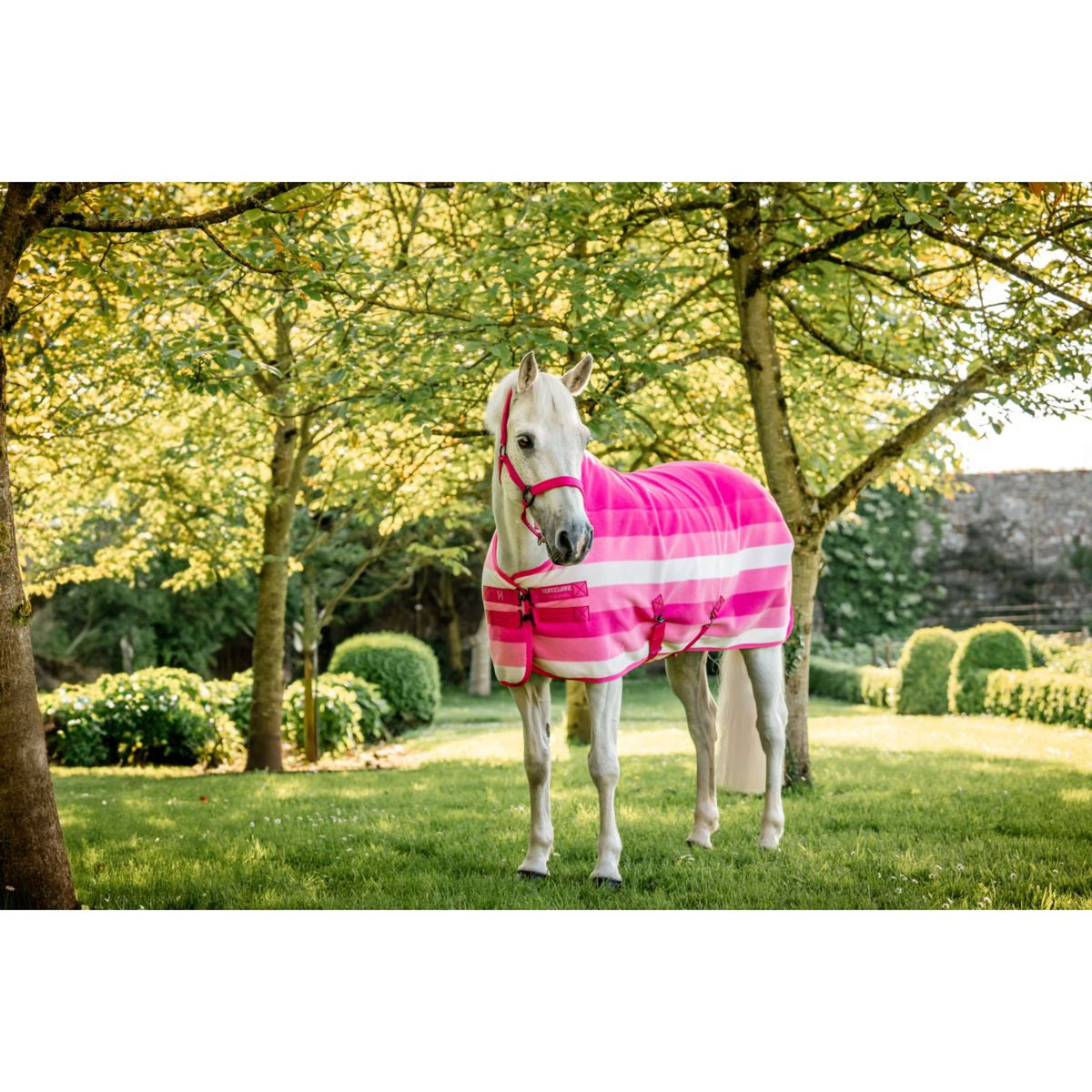 Horseware Fleece Cooler Newmarket Pony Witney Pink