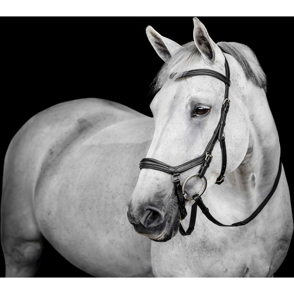Horseware Micklem Deluxe Competition Bridle Schwarz