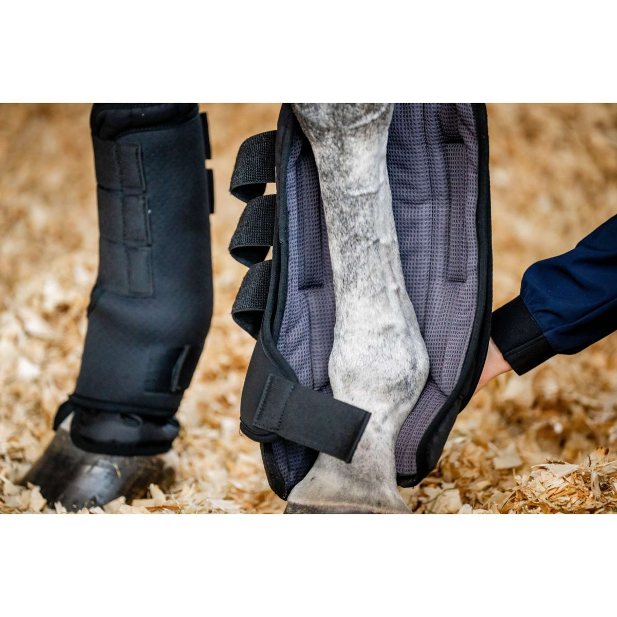 Horseware Stallgamaschen Pro Bamboo Schwarz