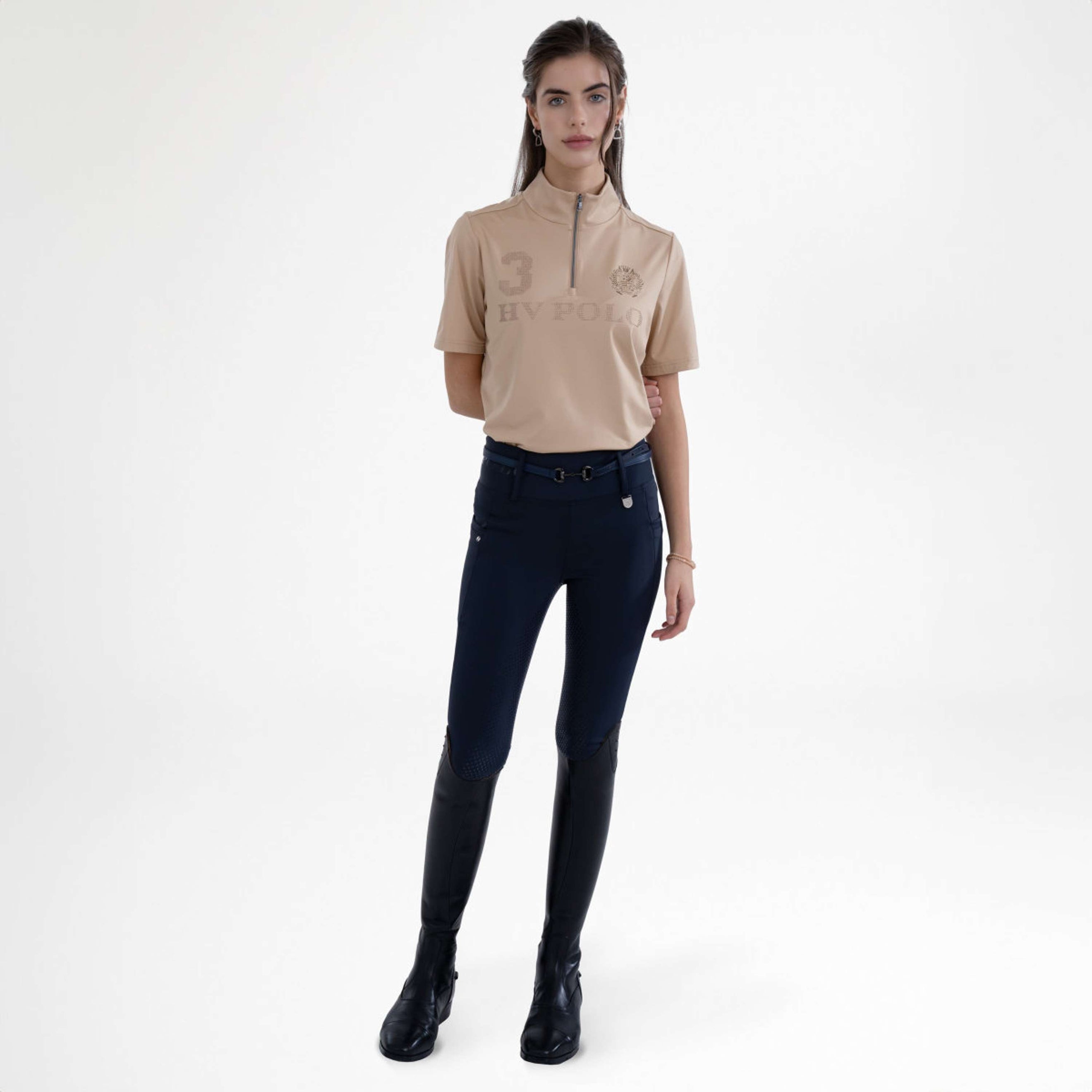 HV Polo Reitleggings HVPFavourite Full Grip Navy