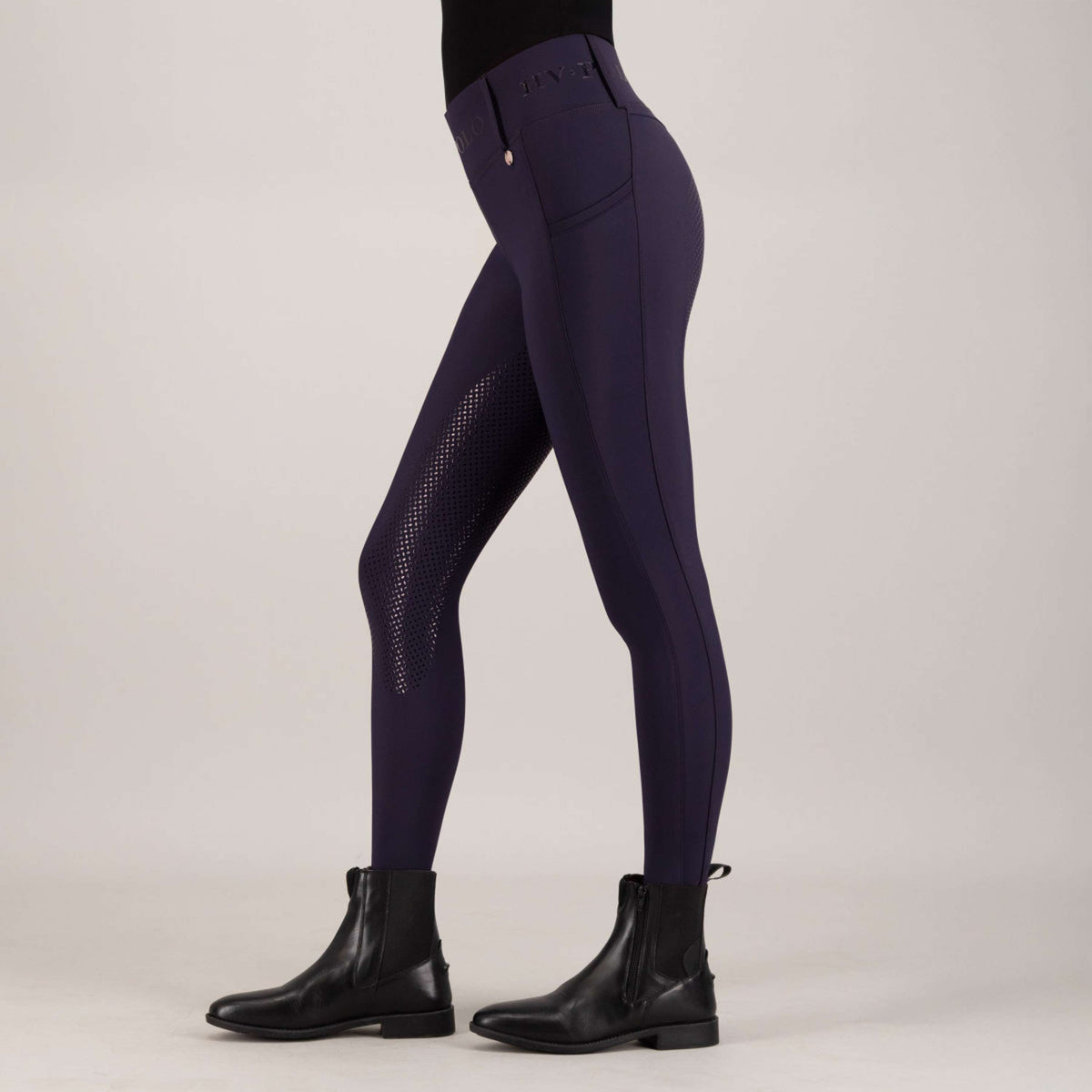 HV Polo Reitleggings HVPFavourite Full Grip Navy
