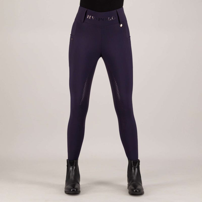 HV Polo Reitleggings HVPFavourite Full Grip Navy