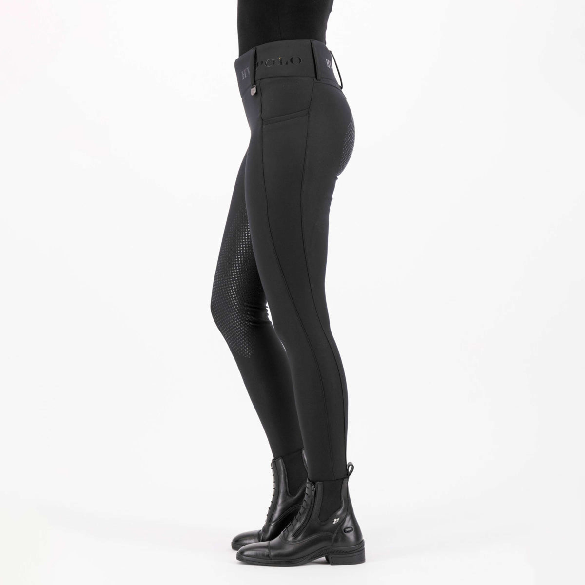 HV Polo Reitleggings HVPFavourite Full Grip Schwarz