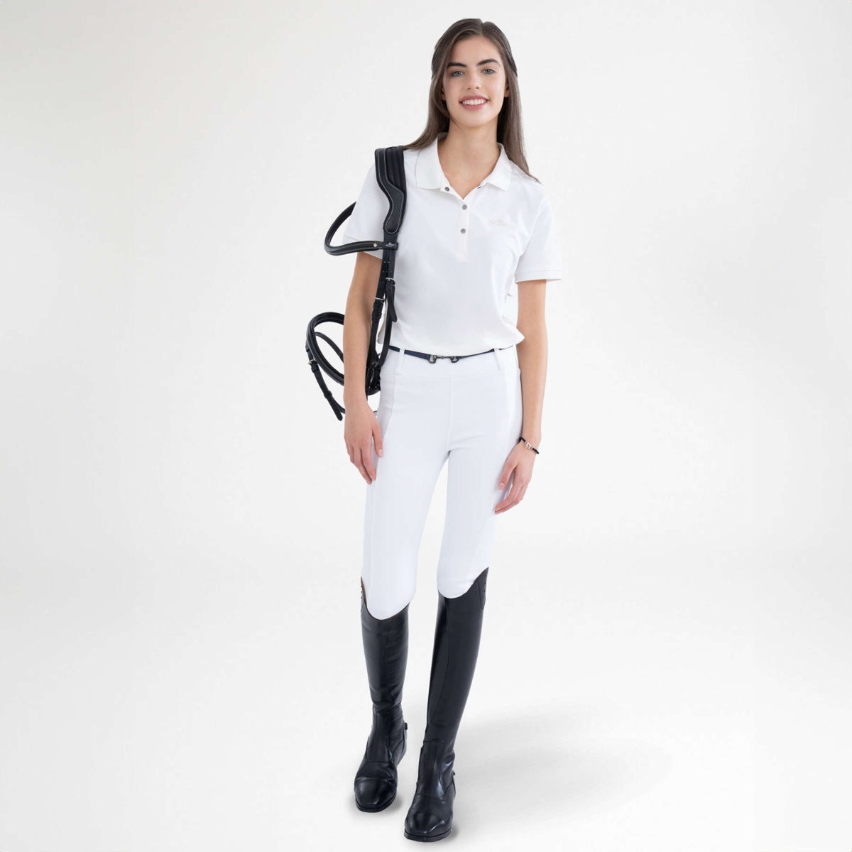 HV Polo Reitleggings HVPManou Full Grip WeiÃŸ