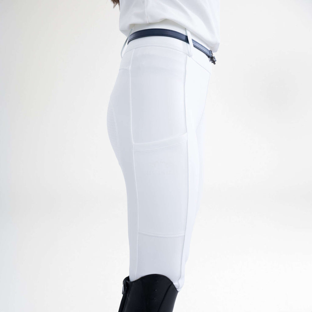 HV Polo Reitleggings HVPManou Full Grip WeiÃŸ