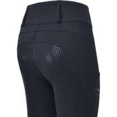 HV Polo Reitleggings HVPManou Full Grip Schwarz
