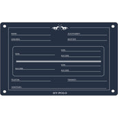 HV Polo Boxenschild HVPPolo Englisch Navy