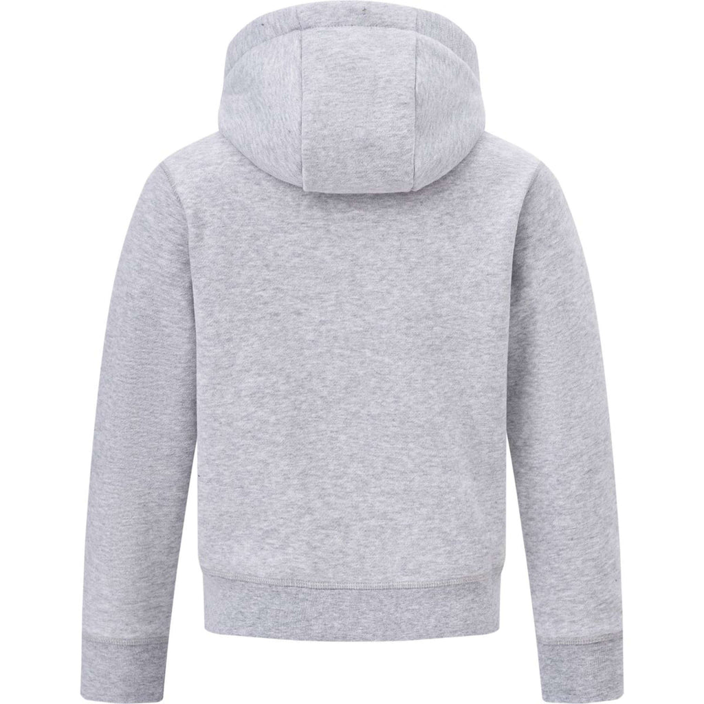 HV Polo Hoodie HVPTeddy Kinder Grey Heather