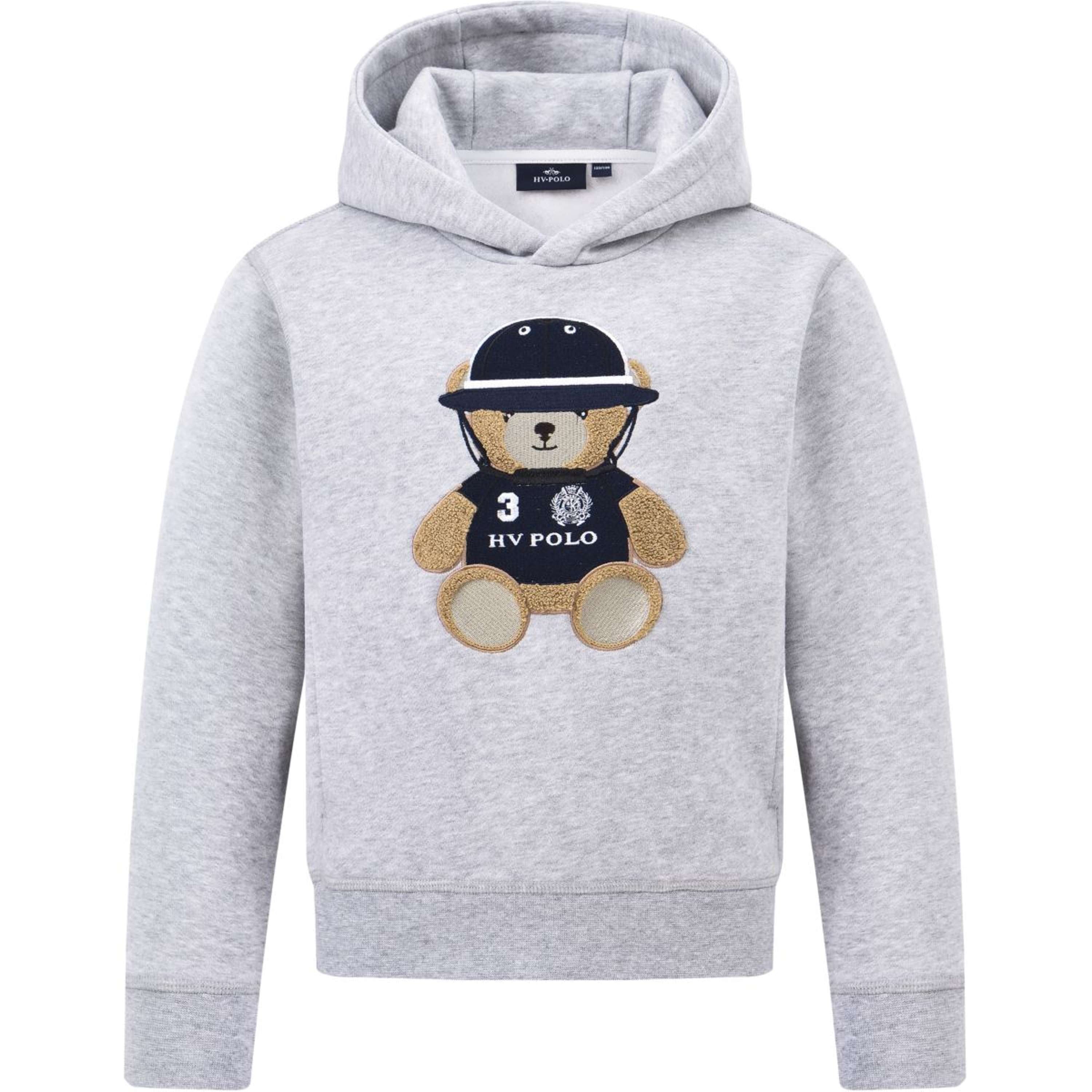 HV Polo Hoodie HVPTeddy Kinder Grey Heather