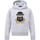 HV Polo Hoodie HVPTeddy Kinder Grey Heather