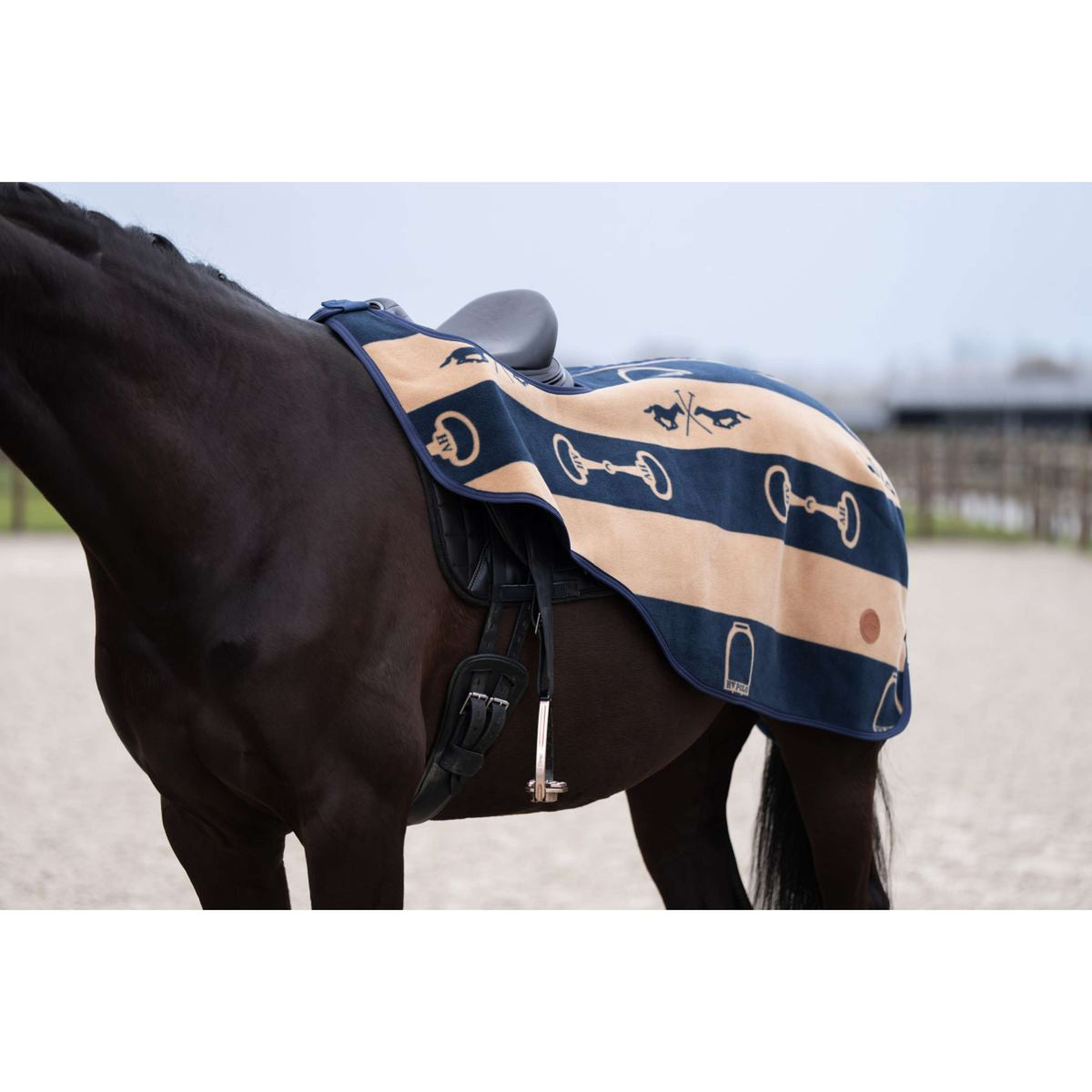 HV Polo Ausreitdecke HVPGwenny Navy/Camel