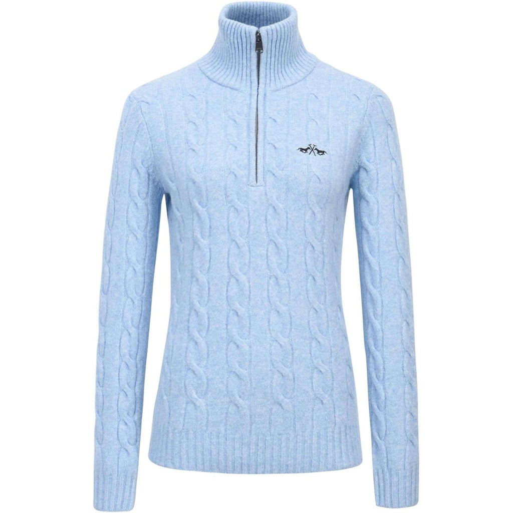 HV Polo Pullover HVPDunya Licht Blau