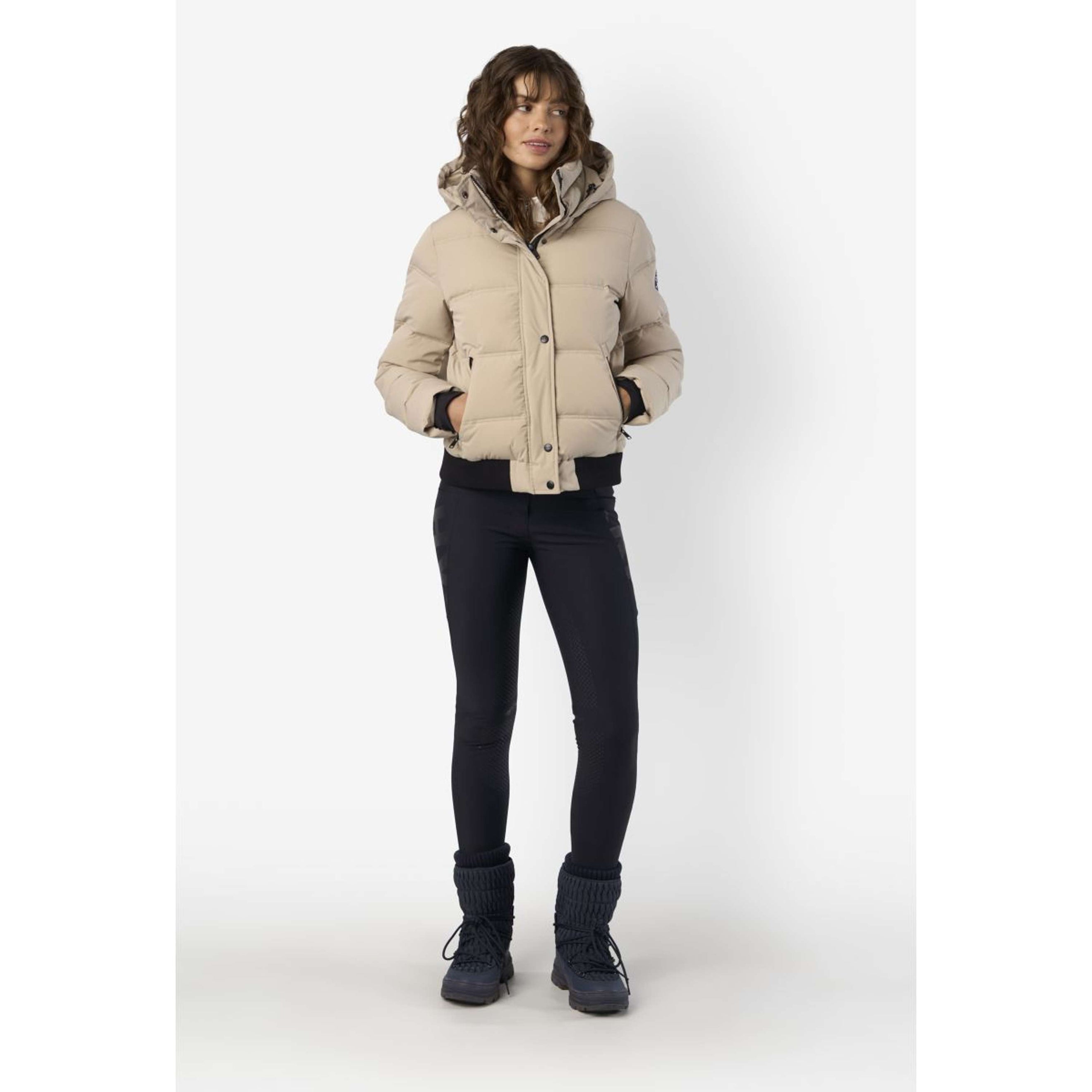 HV Polo Jacke HVPRochella Chalk