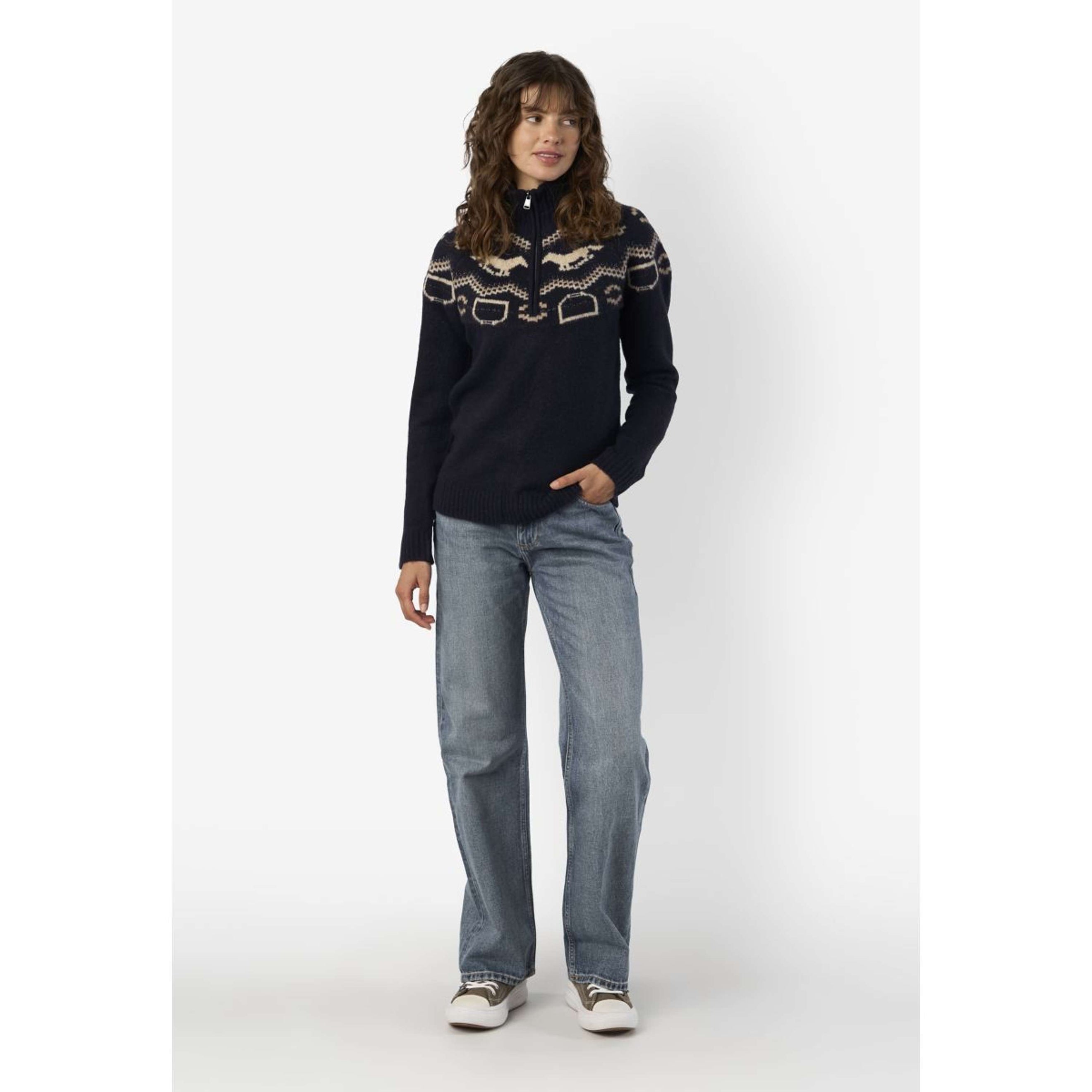 HV Polo Rollkragenpullover HVPJosie Navy