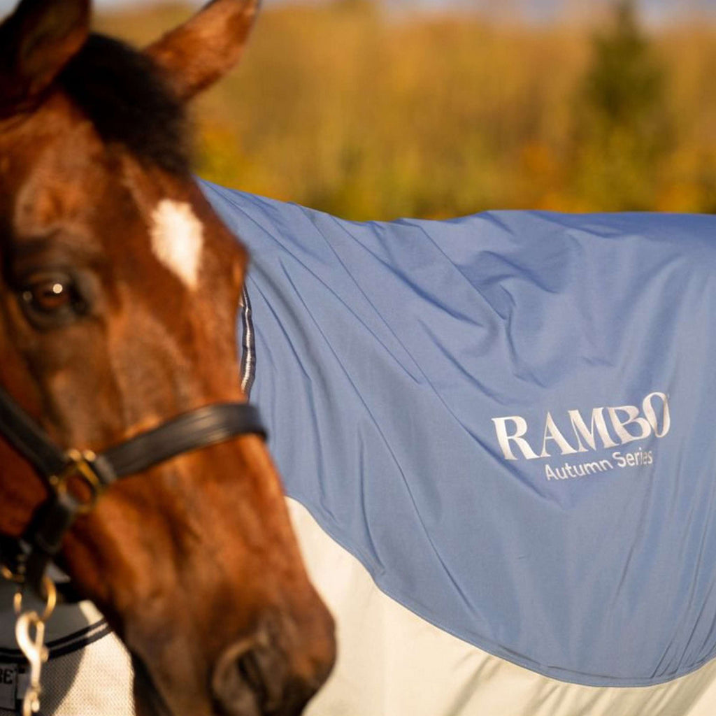 Rambo Autumn Series Turnout Navy/Grau Dots
