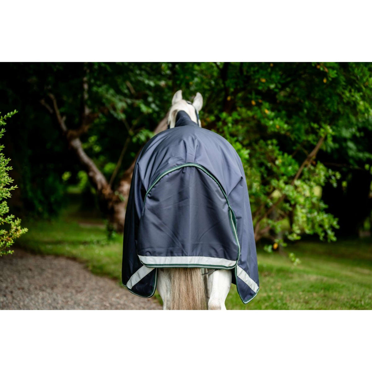 Rambo Wug Turnout Lite 0g Navy/Hunter Green