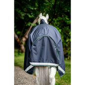 Rambo Wug Turnout Lite 0g Navy/Hunter Green