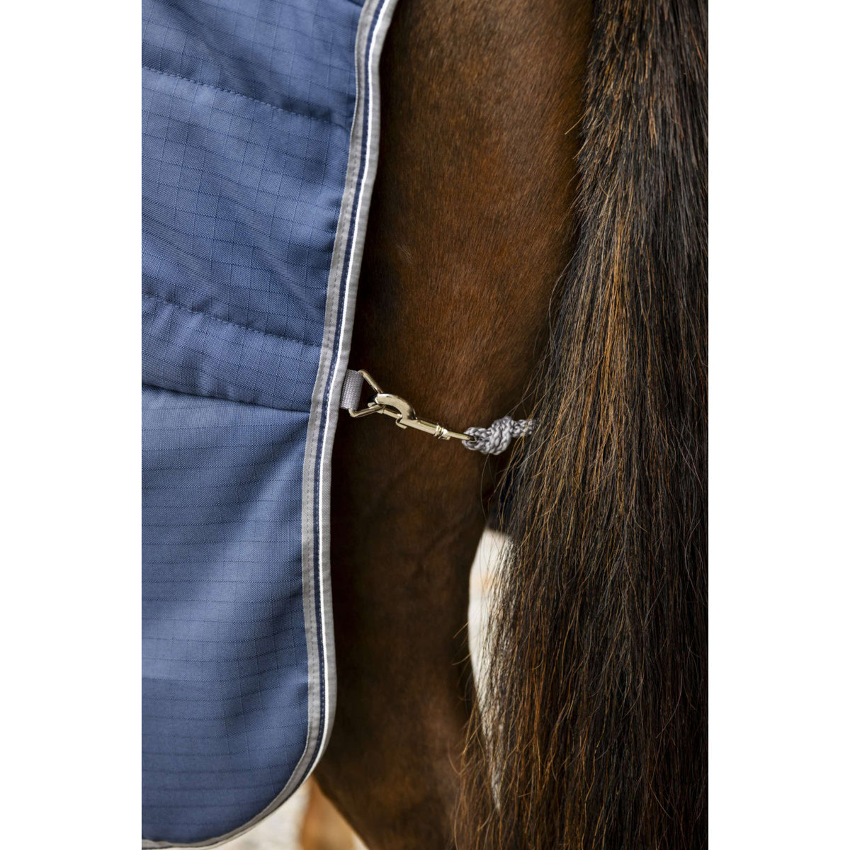 Rambo Stalldecke 400g Navy/Thunderstorm Grey/Silver