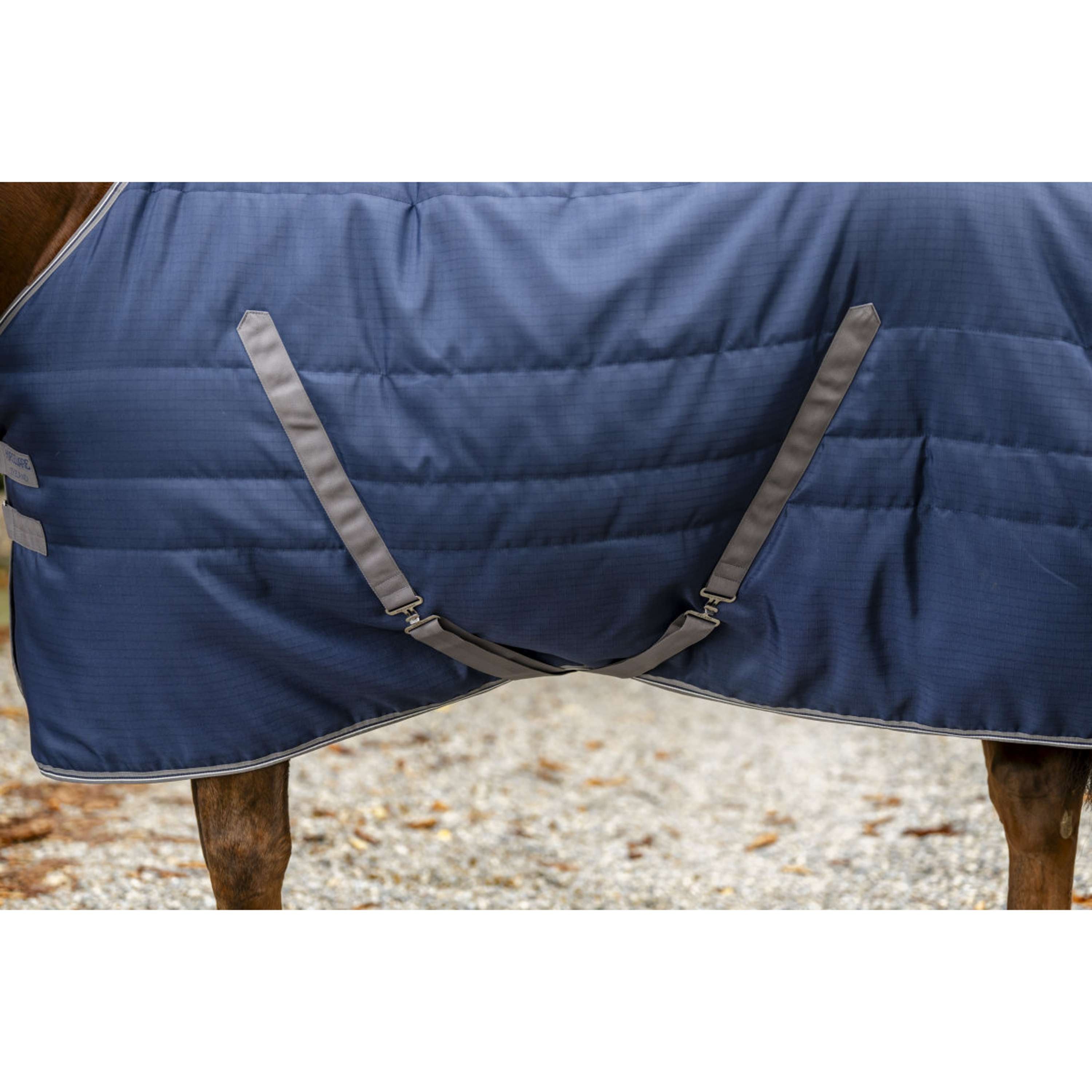 Rambo Stalldecke 100g Navy/Thunderstorm Grey/Silver