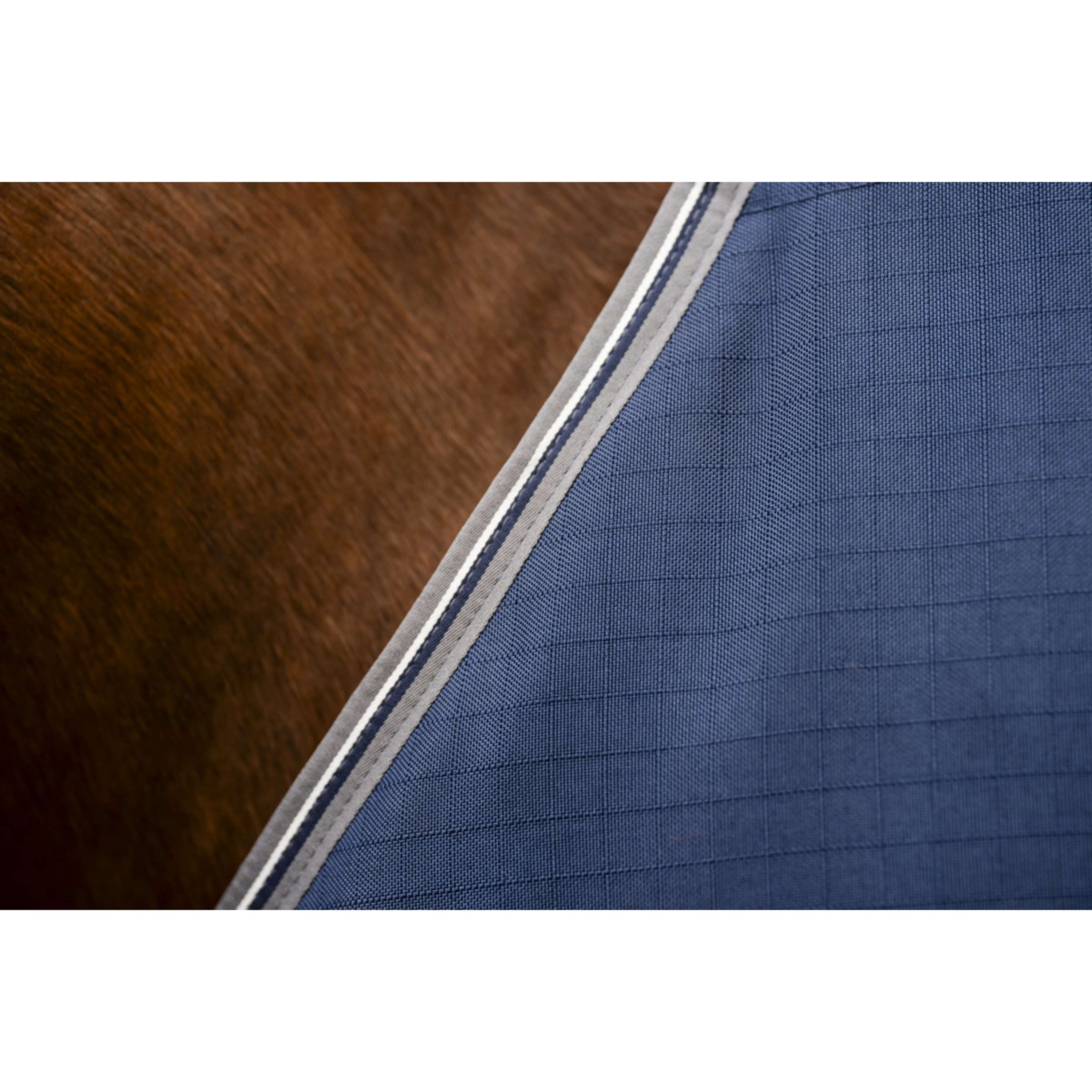 Rambo Stalldecke 100g Navy/Thunderstorm Grey/Silver