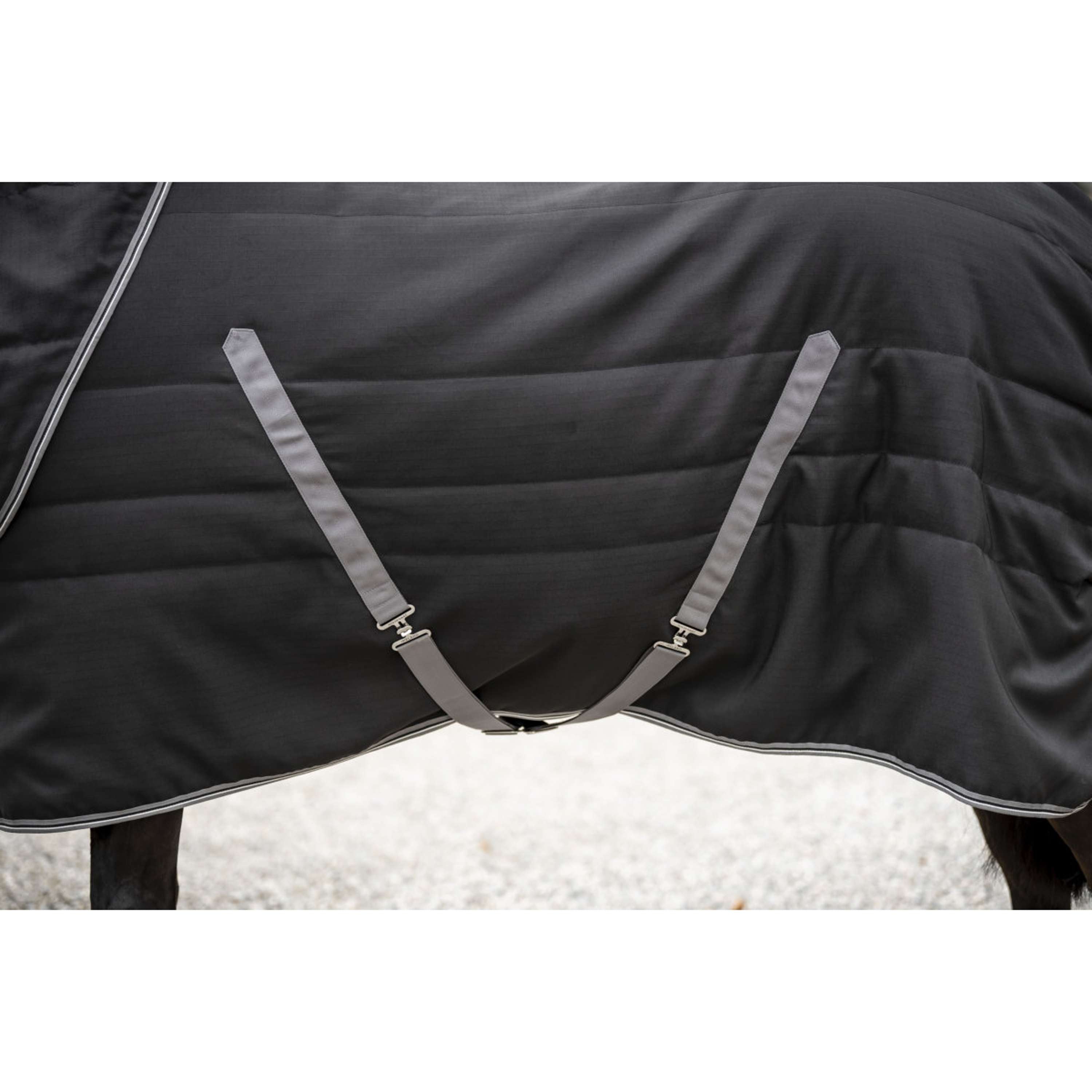 Rambo Stalldecke 100g Black/Thunderstorm Grey/Silver