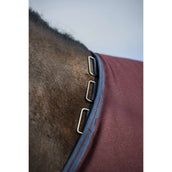 Amigo Turnout 1200D 0g Burgundy/Navy/Titanium Grey