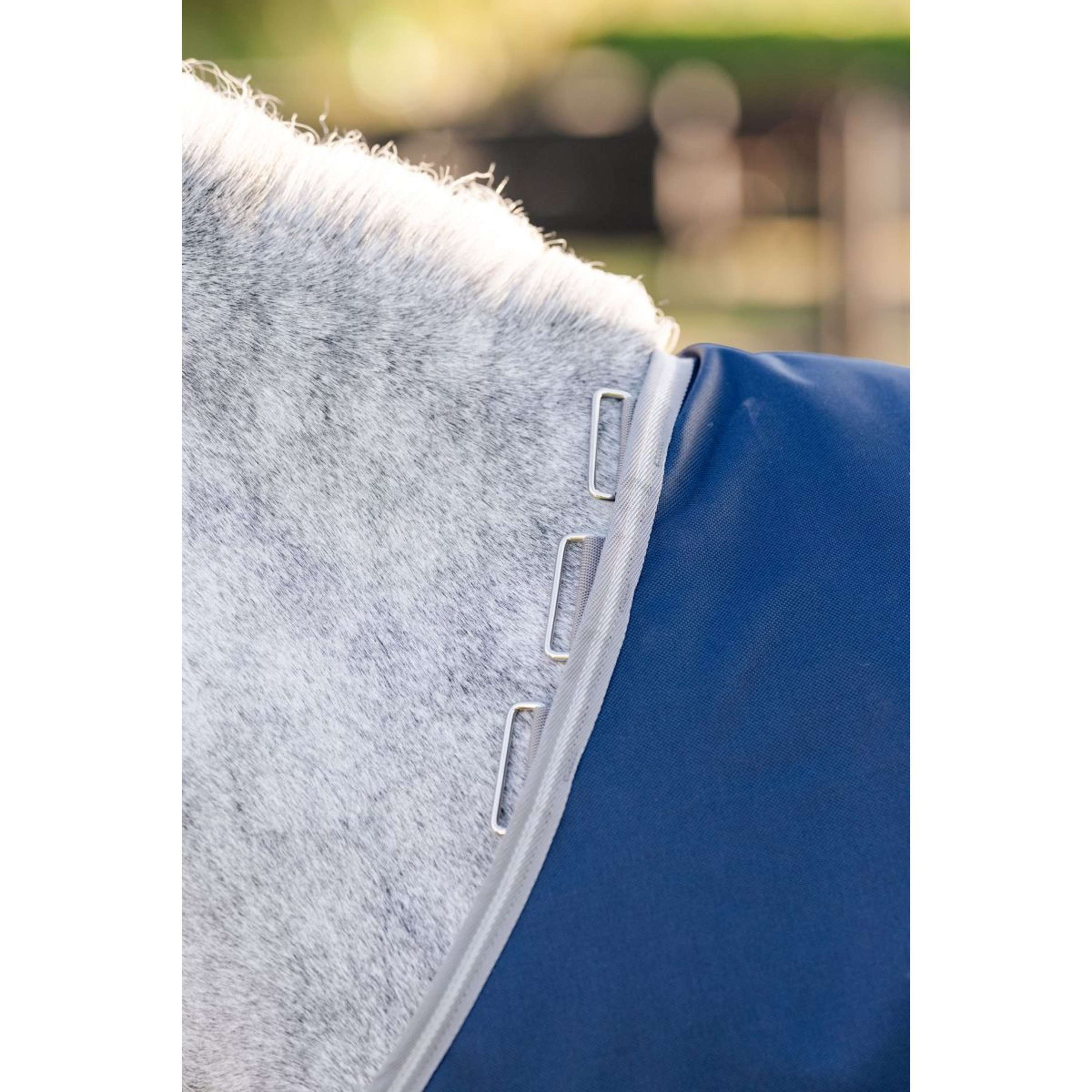 Amigo Turnout 1200D Pony 50g Marineblau/Titangrau/Silber Amigo Turnout 1200D Pony 50g Marineblau/Titangrau/Silber