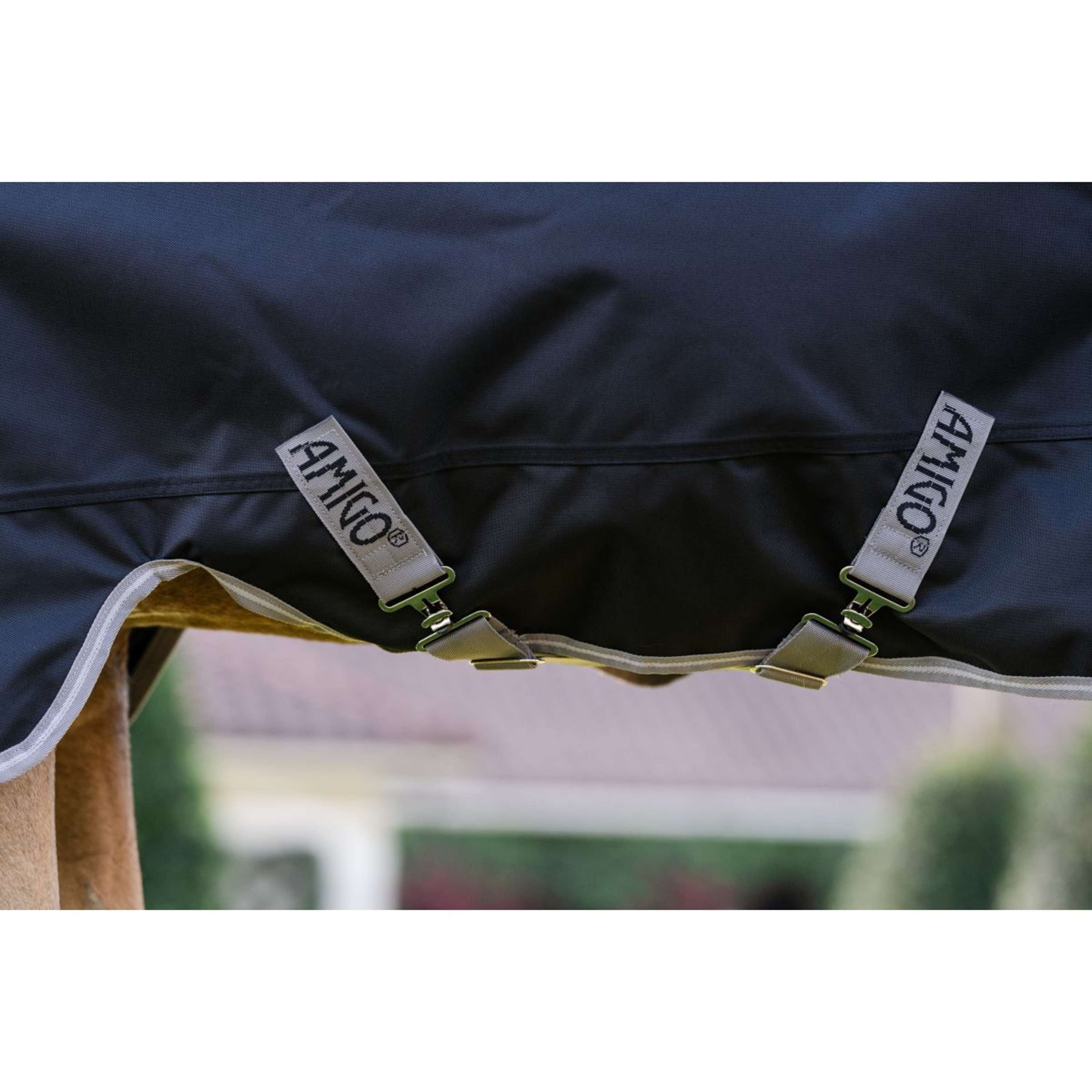 Amigo Turnout 1200D Pony 0g Schwarz/Titangrau/Silber