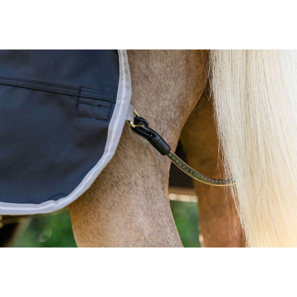 Amigo Turnout 1200D Pony 50g Schwarz/Titangrau/Silber